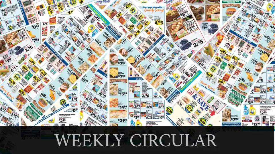 Weekly circular